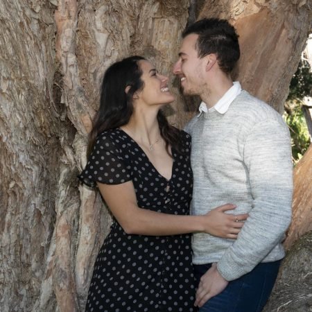 Candela and Ryan, Botanical Gardens, Melbourne. 2 July 2018 | © Mark Avellino